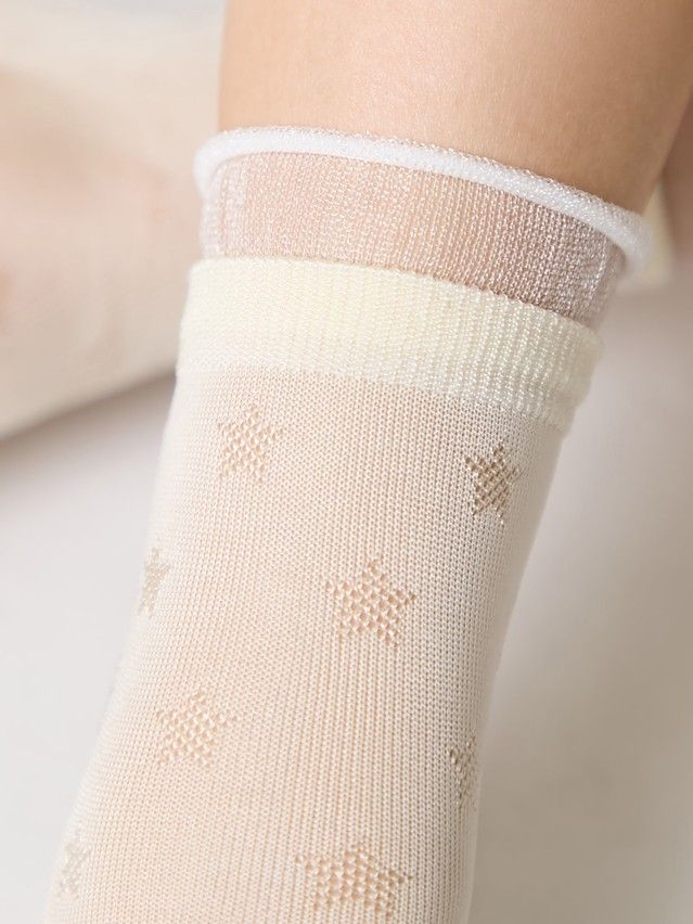 Children's socks TIP-TOP 19С-178SP, s.30-32, 491 cream - 4
