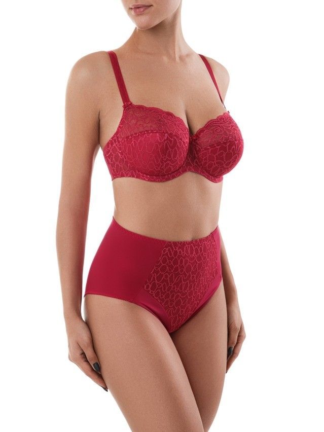 Bra CONTE ELEGANT VOILE RB5025, s.75C, crimson - 4