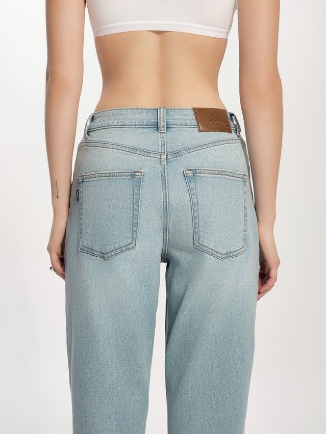 Denim trousers CONTE ELEGANT CON-730, s.170-102, light blue - 6