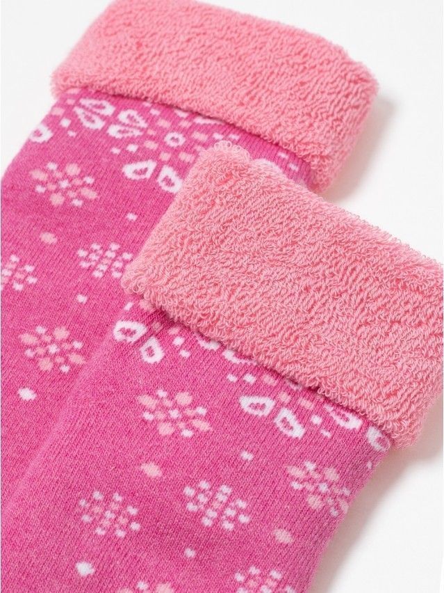 Children's socks CONTE-KIDS SOF-TIKI (2 pairs),s.18-20, 703 white-pink - 2