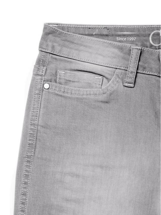 Denim trousers CONTE ELEGANT CON-117, s.170-102, light grey - 5