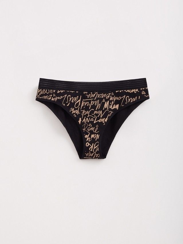 Women's panties CONTE ELEGANT POETIC LB 1528, s.90, black-coffee - 4