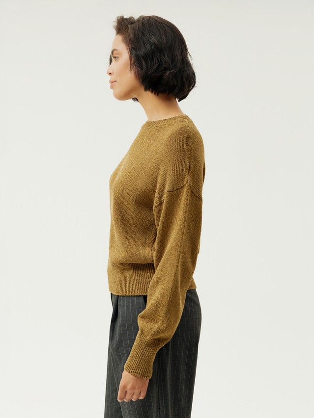 Women's pullover CONTE LDK25163, s.170-84, khaki - 5