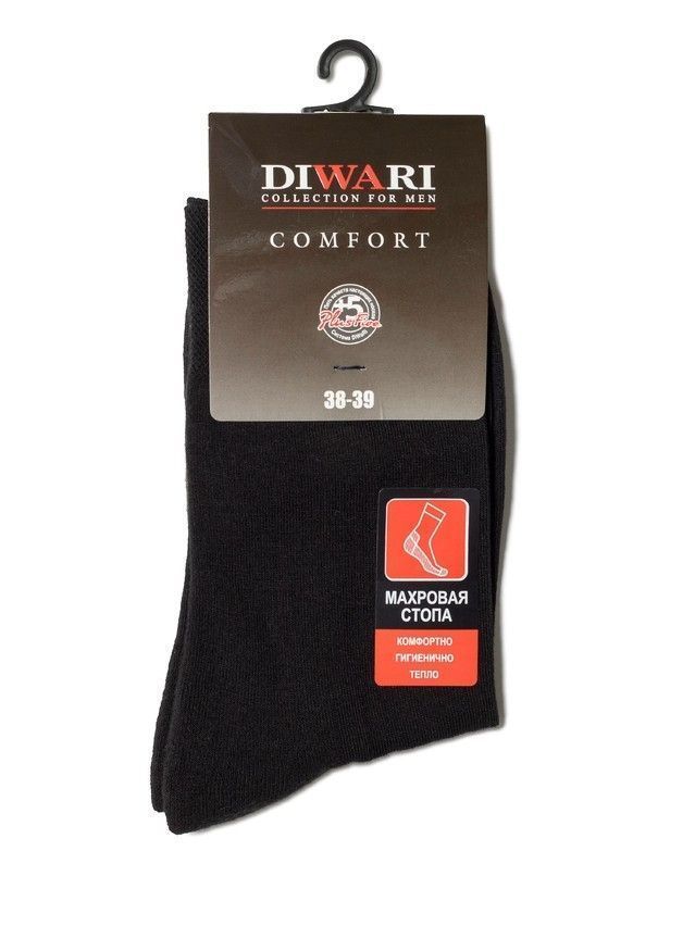 Men's socks DiWaRi COMFORT, s.23, 000 black - 2