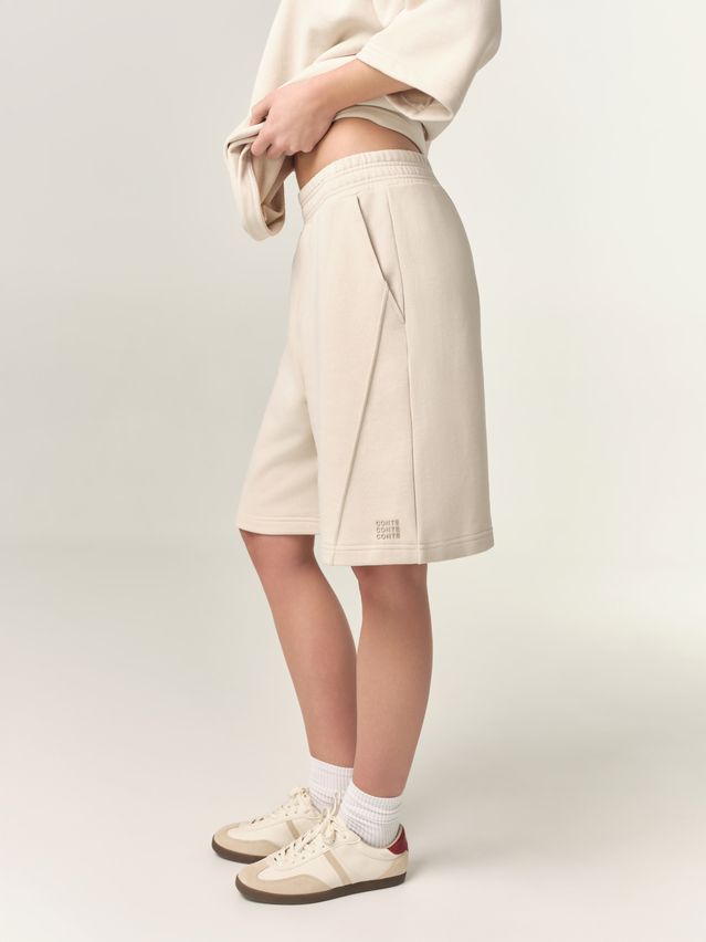 Women's shorts CONTE LS 3378, s.170-90, matte beige - 5