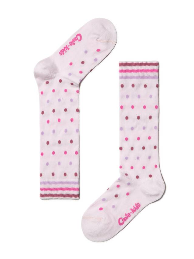 Children's knee high socks CONTE-KIDS TIP-TOP, s.21-23, 035 light pink - 1