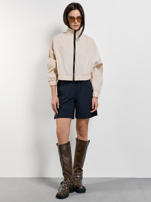 Women's shorts CONTE LS 3516, s.170-84-90, black-beige - 3