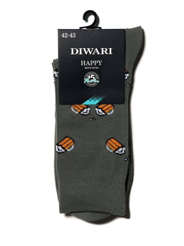 Men's socks DiWaRi HAPPY, s. 40-41, 079 dark grey - 3
