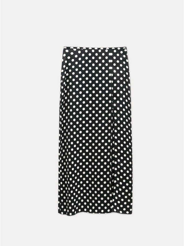 Women's skirt CONTE ELEGANT LU 3309, s.170-90, black-white dots - 5
