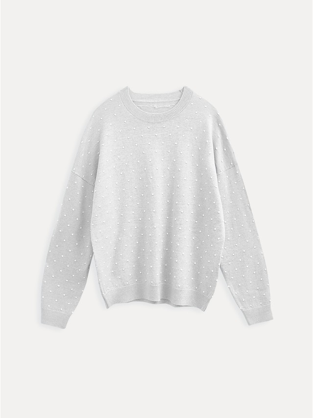Women's pullover CONTE ELEGANT LDK24110, s.170-84, light gray melange - 5