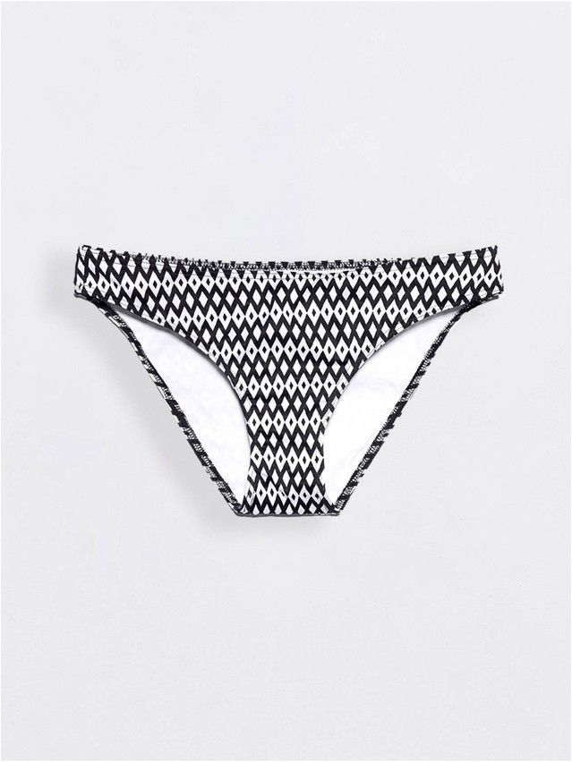 Women's swimming panties Conte Elegant STELLA, s.102, black-white - 1