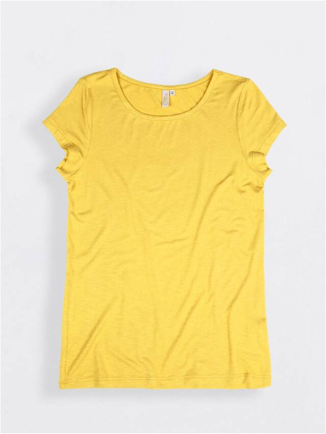 Women's polo neck shirt CONTE ELEGANT LD 510, s.158,164-100, yellow - 1