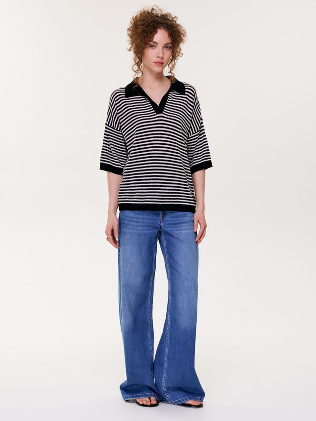 Women's pullover CONTE LDK25140, s.170-84, black - 1