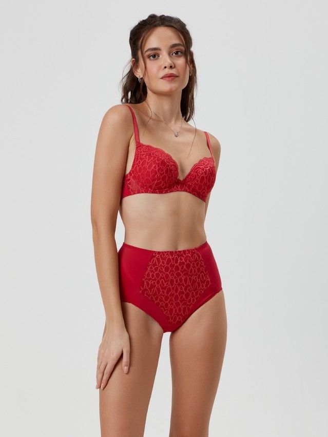 Panties CONTE ELEGANT VOILE RP2023, s.102, crimson - 3