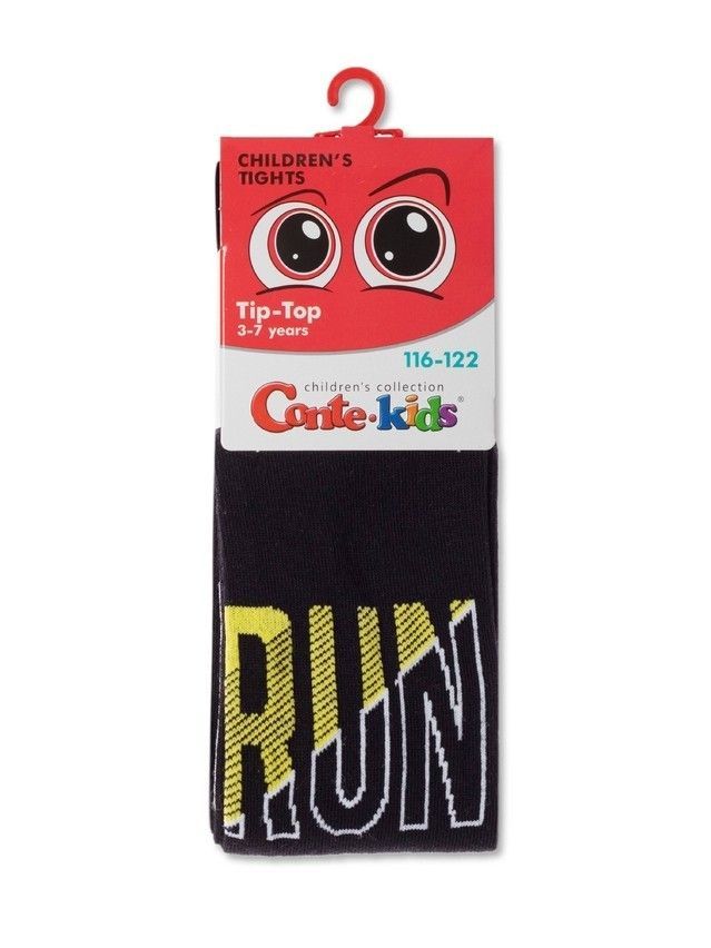 Children's tights CONTE-KIDS TIP-TOP, s.116-122 (18),559 black - 2