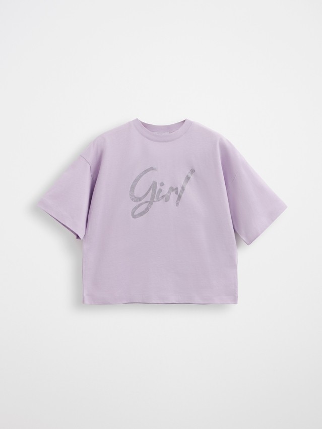 Women's polo neck shirt CONTE ELEGANT LD 3032, s.170-92, lavender-girls - 1