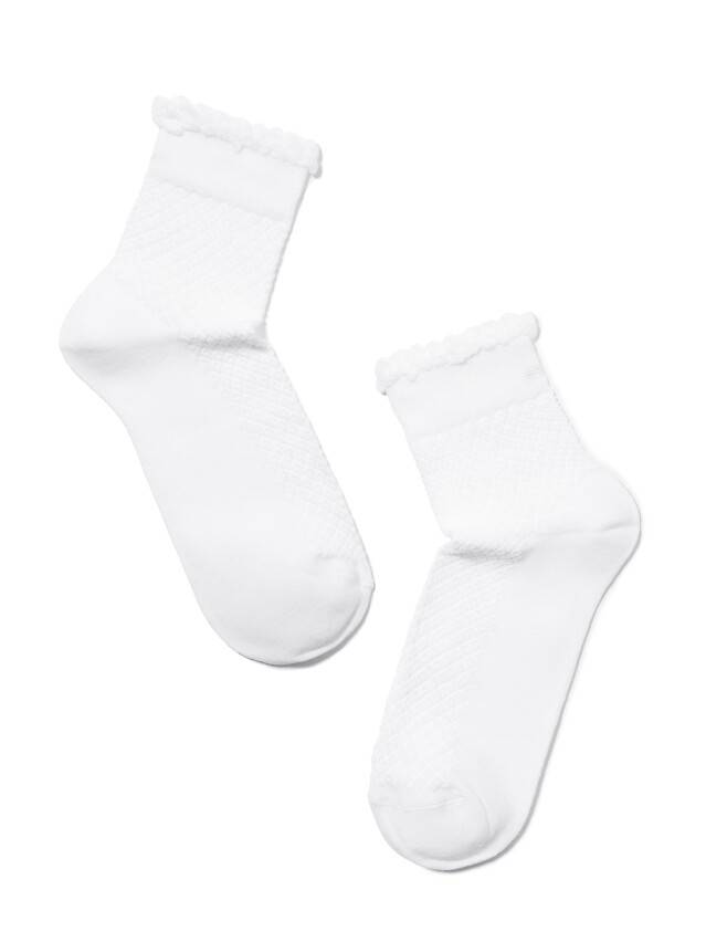 Women's socks CONTE ELEGANT CLASSIC, s.23, 055 white - 2