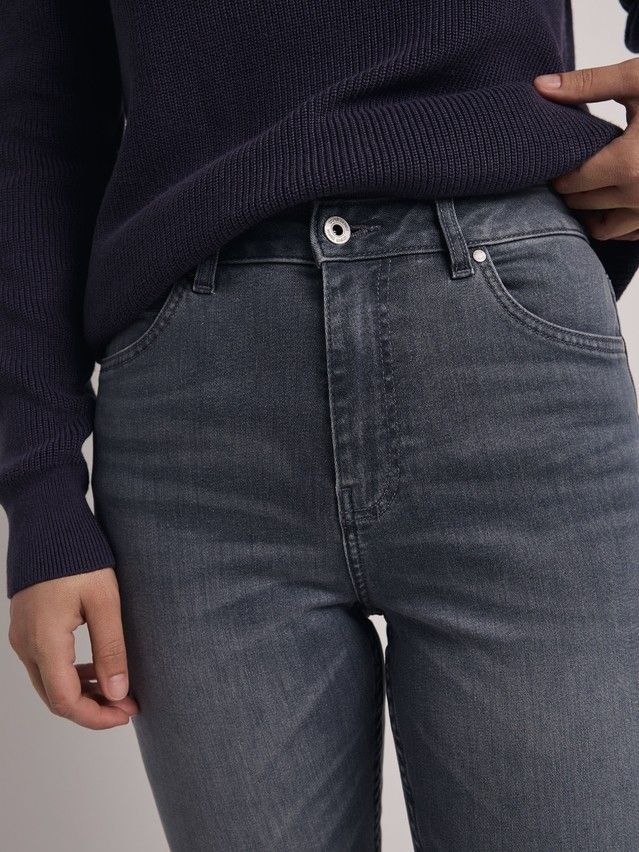 Denim trousers CONTE ELEGANT CON-669, s.170-102, grey - 3