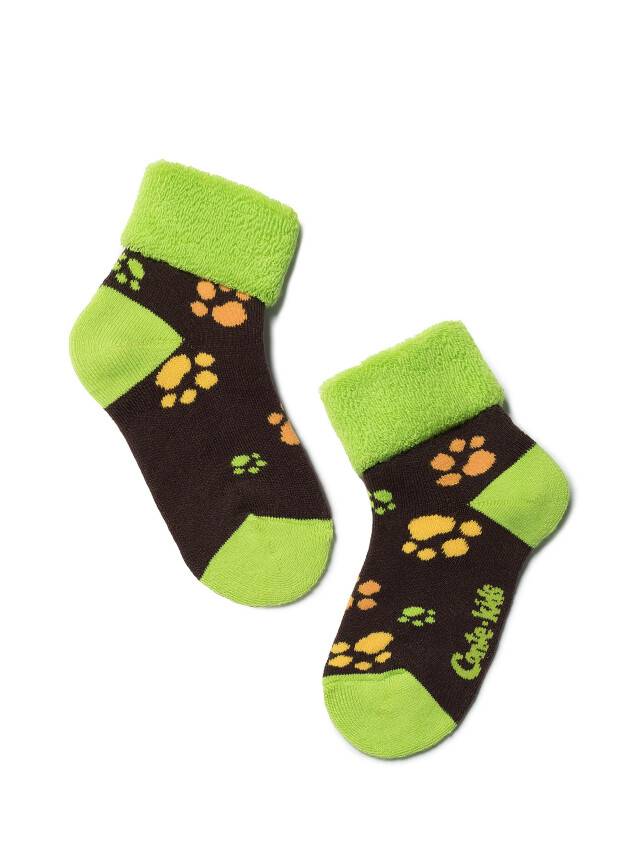 Children's socks CONTE-KIDS SOF-TIKI, s.18-20, 244 chocolate - 1