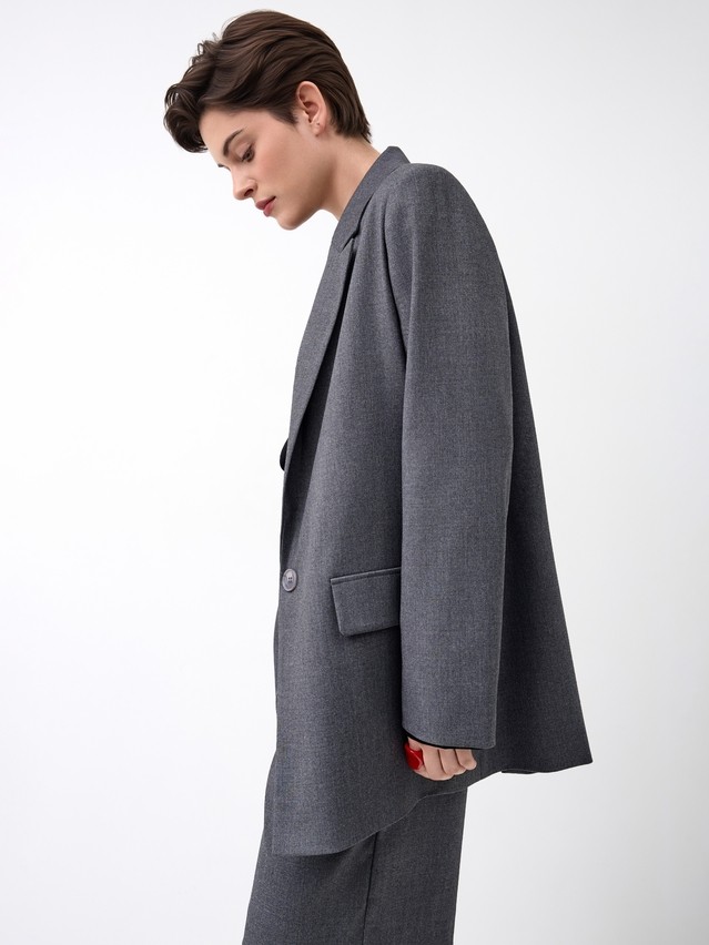 Women's jacket CONTE LJ 3254, s.170-84-90, graphite - 4