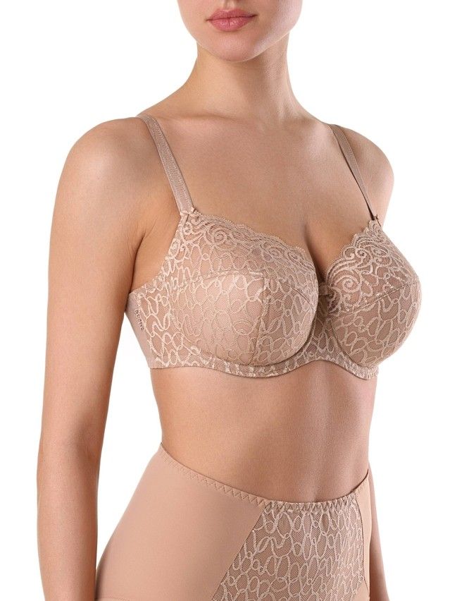 Bra CONTE ELEGANT VOILE RB5025, s.75C, flesh colour - 1