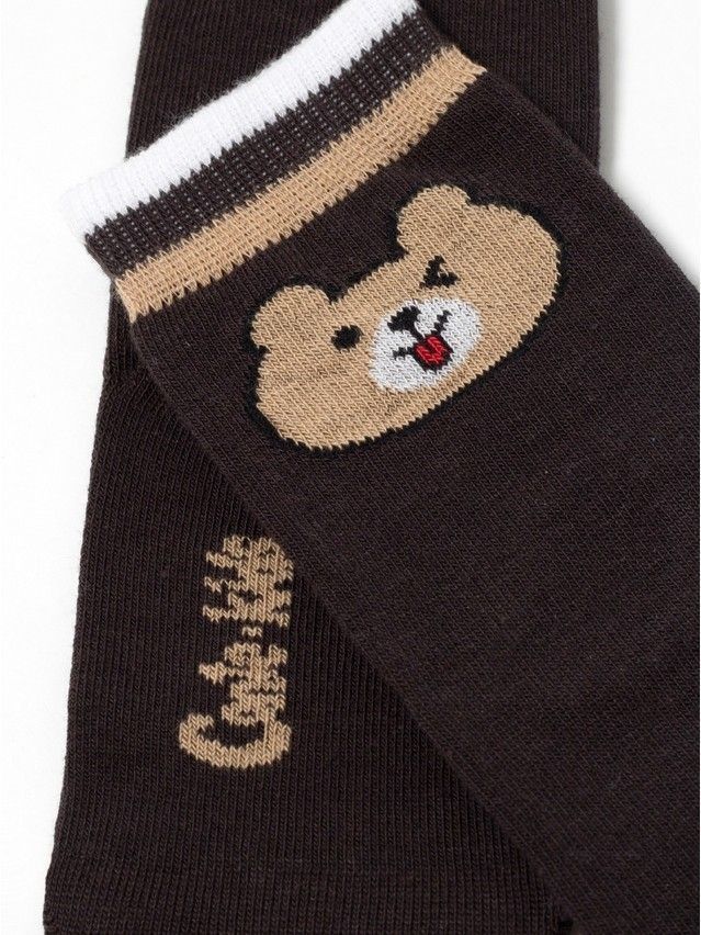 Children's socks CONTE-KIDS TIP-TOP, s.12, 984 dark brown - 4