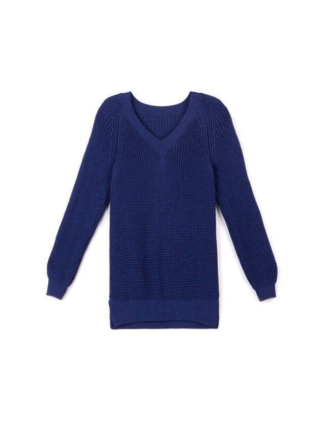 Women's polo neck shirt CONTE ELEGANT LDK040, s.170-84, dark blue - 3