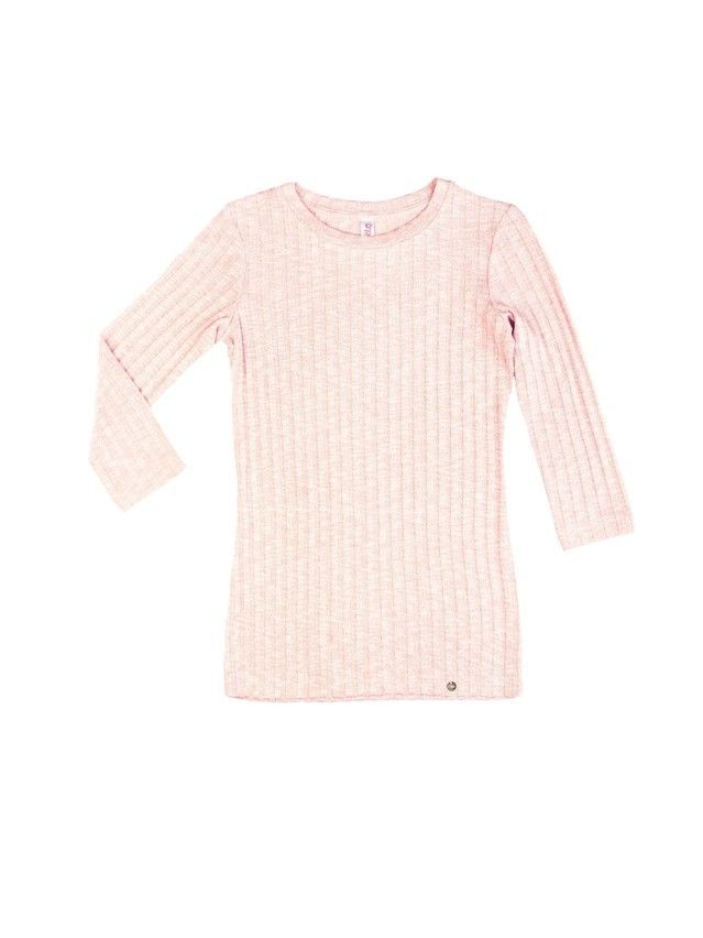 Women's polo neck shirt CONTE ELEGANT LD 710, s.170-100, powder - 4