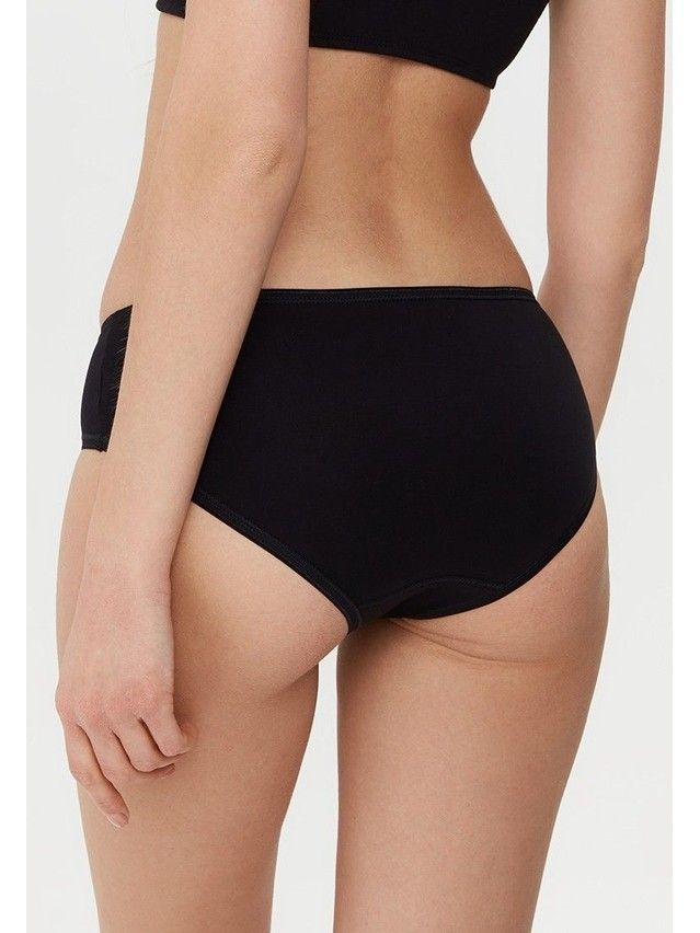 Women's cotton panties LB 2014, 90 / XS, black - 2