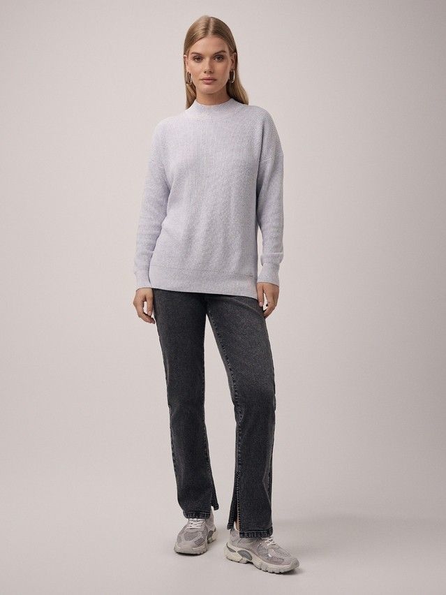 Women's pullover CONTE ELEGANT LDK2388, s.170-84, light gray - 1