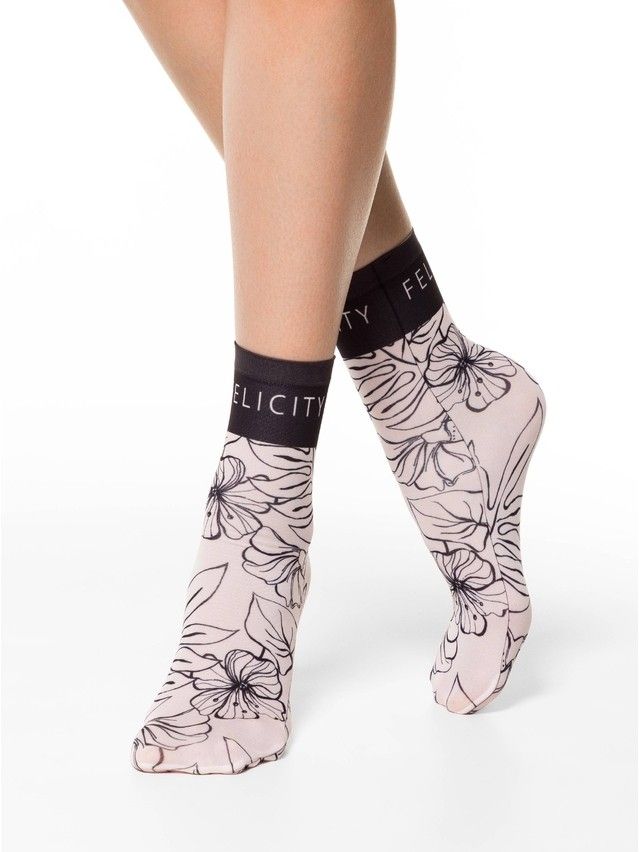 Women's socks CONTE ELEGANT FANTASY, s.23-25, 099 - 2