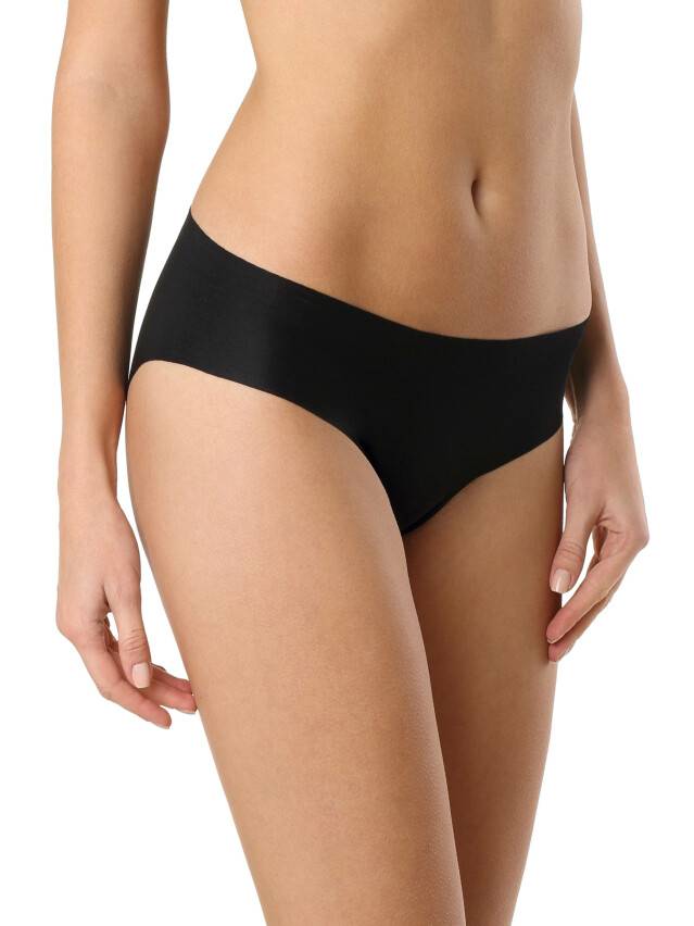 Panties for women INVISIBLE LB 977 (packed in mini-box),s.90, black - 1