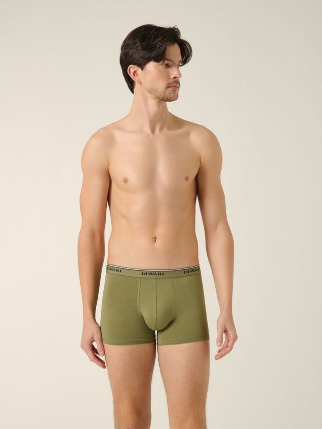 Men's underpants DIWARI PREMIUM MSH 1568, s.78,82, khaki-khaki strip - 3