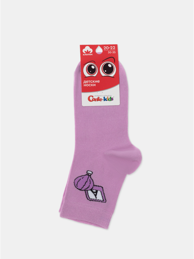 Children's socks CONTE-KIDS, s.20-22, 896 lilac - 1