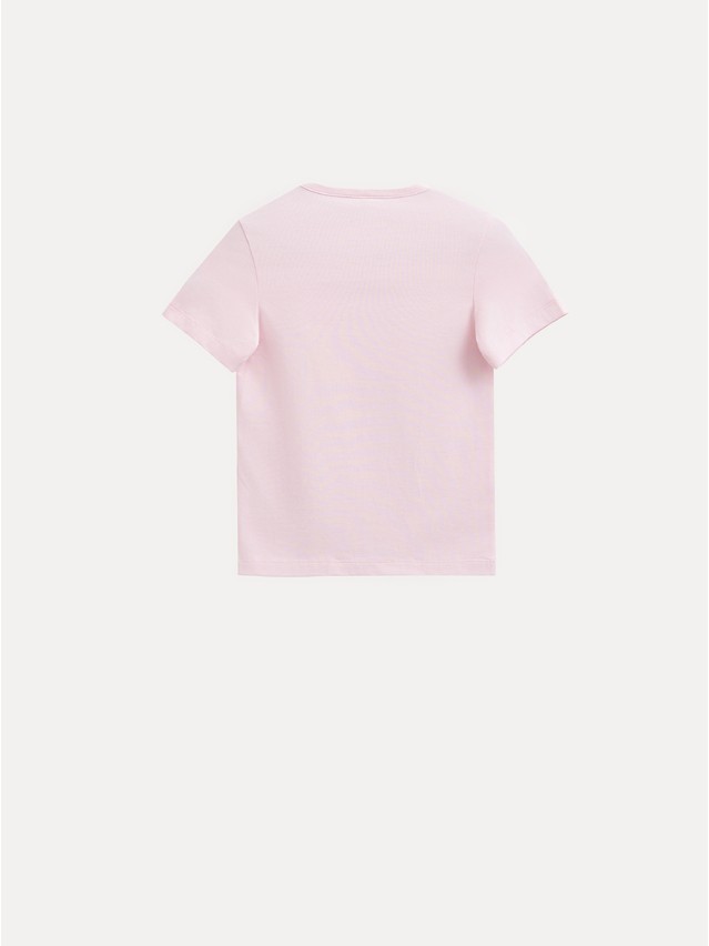 Children's T-shirt CONTE ELEGANT BASIC COLLECTION DF 5105, s.98,104-52, light pink - 2