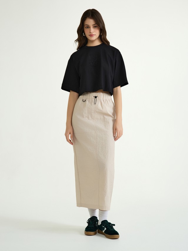 Women's polo neck shirt CONTE ELEGANT LD 3028, s.170-84, black-kvadrat - 4