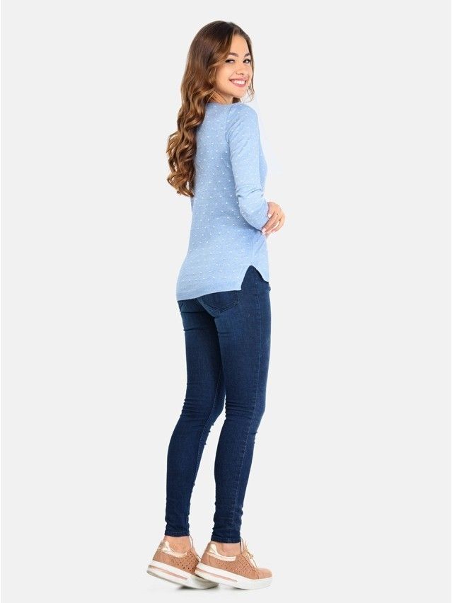 Women's pullover CONTE ELEGANT LDK013, s.158,164-84, blue - 4
