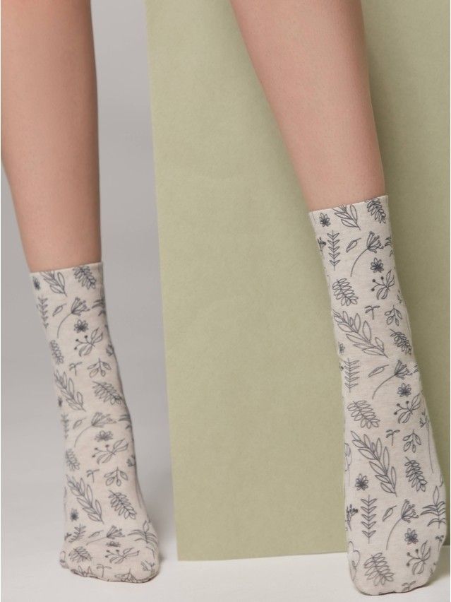 Women's socks CONTE ELEGANT FANTASY, s.23-25, 395 beige - 1