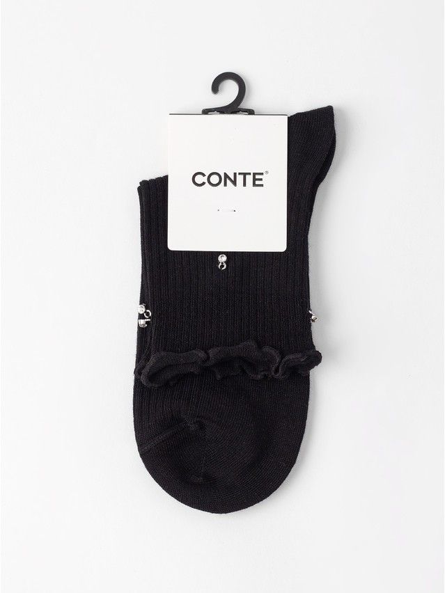 Women's socks CONTE, s.23-25, 1157 black - 5