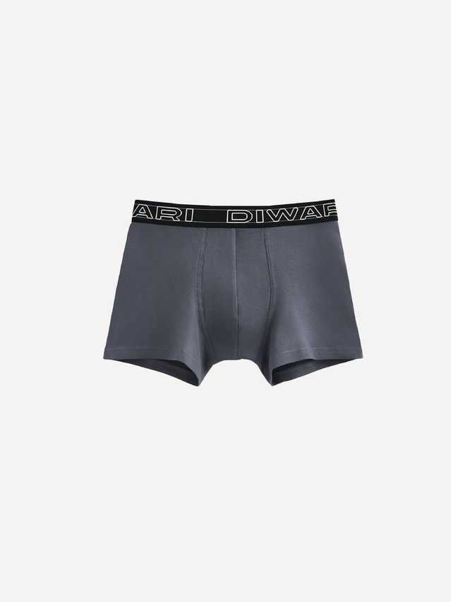 Men's underpants DIWARI PREMIUM MSH 3600, s.78,82, graphite-black/blue - 1