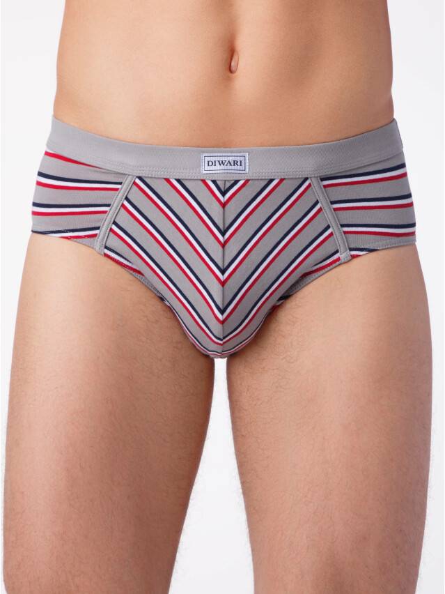 Men's underpants DiWaRi BAND MSL 698, s.102,106/XL, grey - 1
