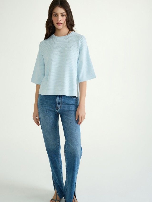 Women's pullover CONTE ELEGANT LDK2462, s.170-84, blue - 3