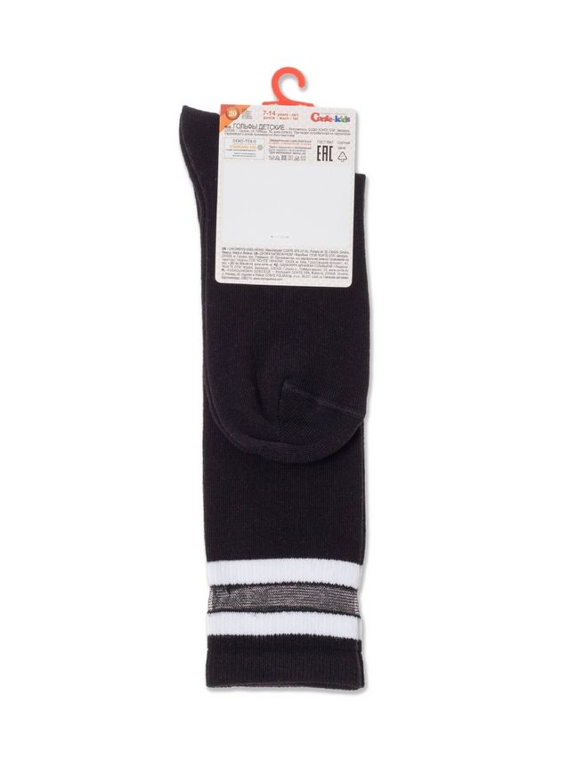 Children's knee high socks CONTE-KIDS TIP-TOP, s.30-32, 049 black - 4