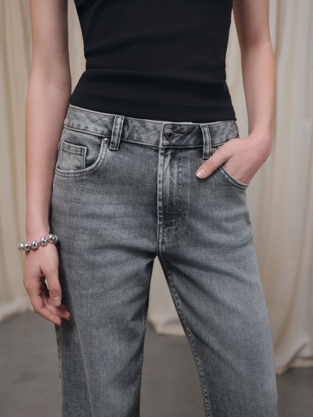 Women's jeans CONTE CON-796, s.164-90, grey - 5
