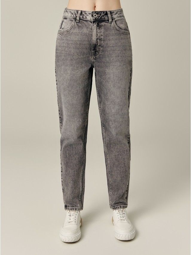 Denim trousers CONTE ELEGANT CON-663, s.170-102, grey - 9