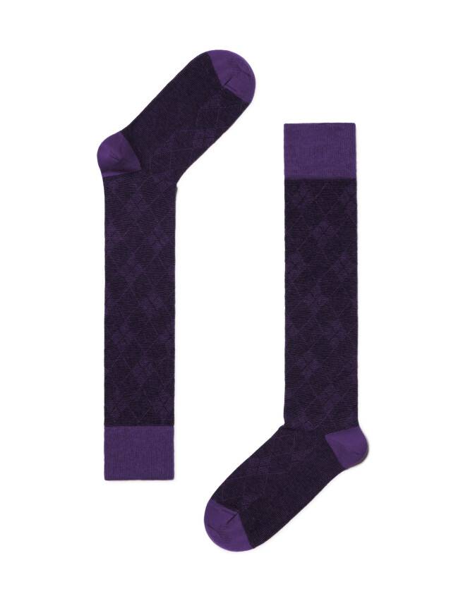 Women's knee high socks CONTE ELEGANT CLASSIC, s.25, 003 violet - 2