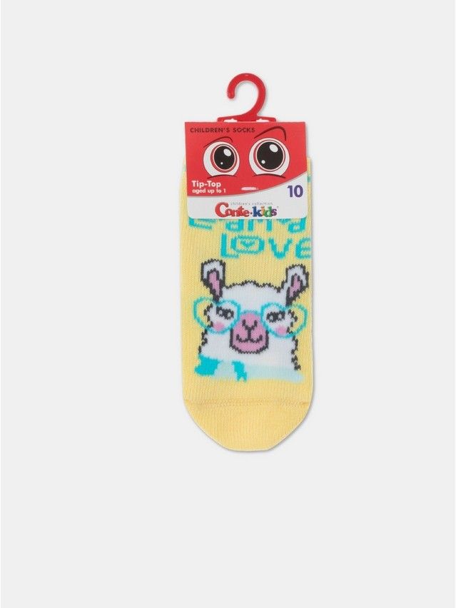 Children's socks CONTE-KIDS TIP-TOP, s.15-17, 470 light yellow - 3