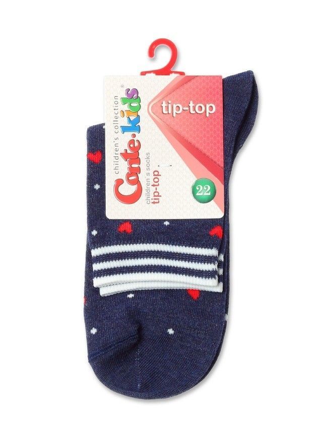 Children's socks TIP-TOP 5S-11SP, s. 30-32, 499 dark blue - 4