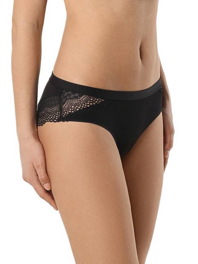 Panties for women MODERNISTA LHP 994 (packed in mini-box),s.90, black - 1