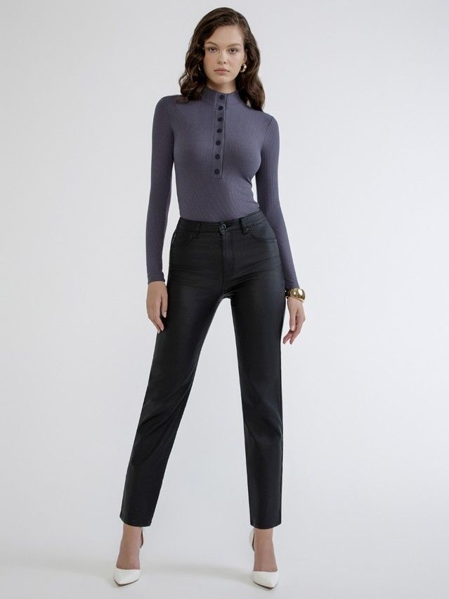 Women's bodysuit CONTE ELEGANT LBD 2788, s.170-84-90, graphite - 1